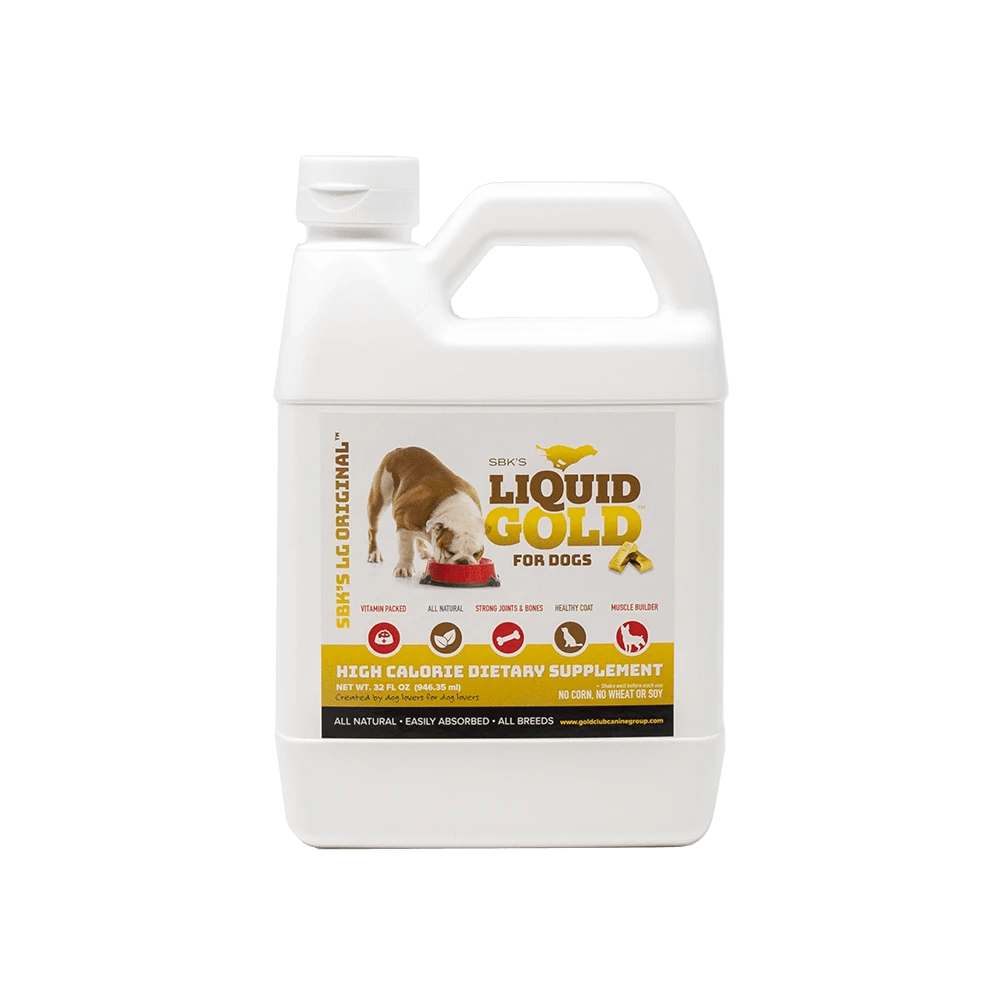 SBK’S LIQUID GOLD FOR DOGS High Calorie Dietary Supplement- 32 oz